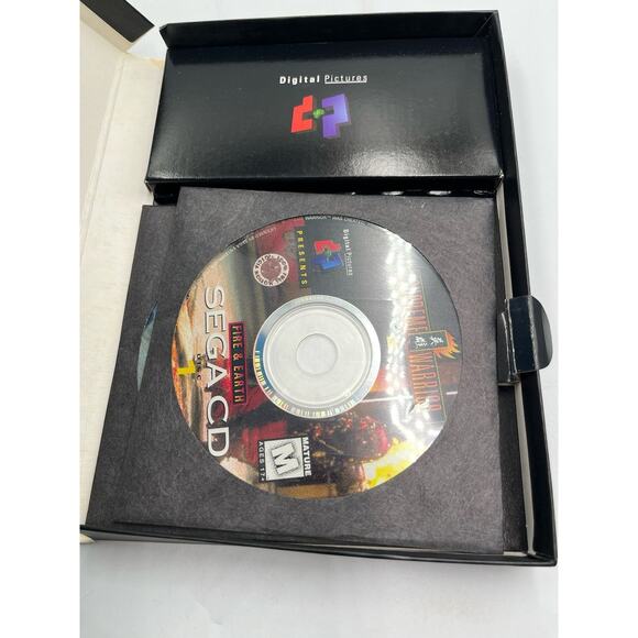 Supreme Warrior Sega CD 1994 2 Discs Manual Case TESTED WORKS - Picture 6 of 11